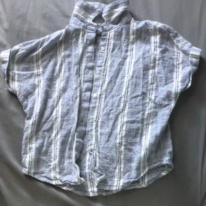 Women’s collared short sleeve shirt, XS